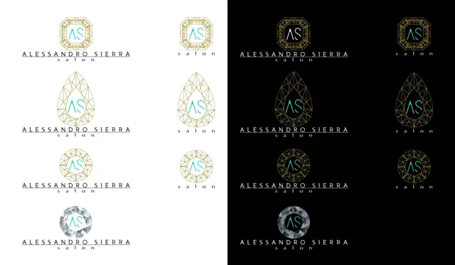 Alessandro Sierra, propuestas de logotipo