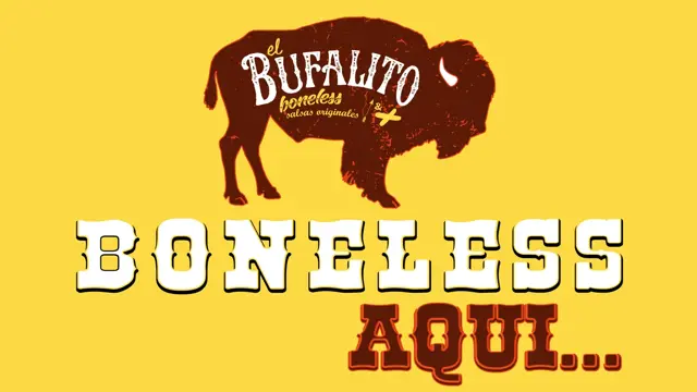 El Bufalito, anuncio luminoso